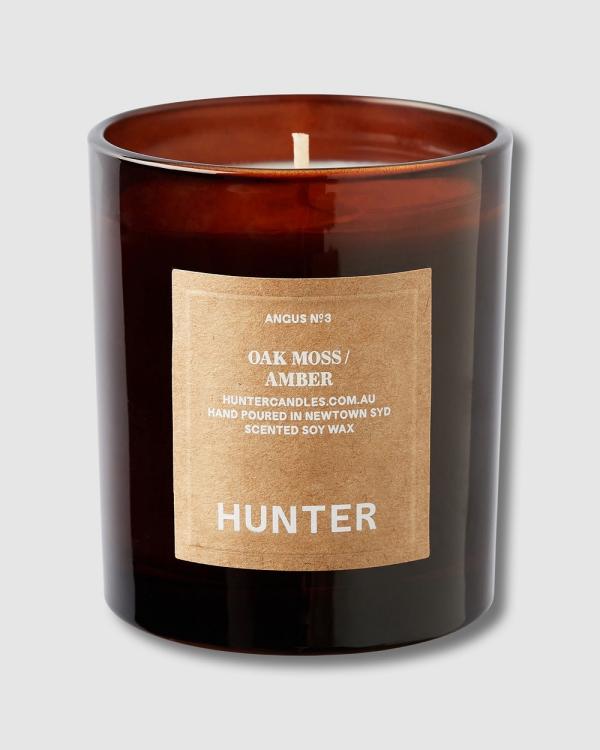 Hunter Candles - Angus Candle - Candles (Amber) Angus Candle
