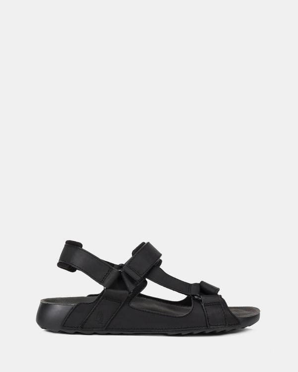 Hush Puppies - Heath - Sandals (Black) Heath