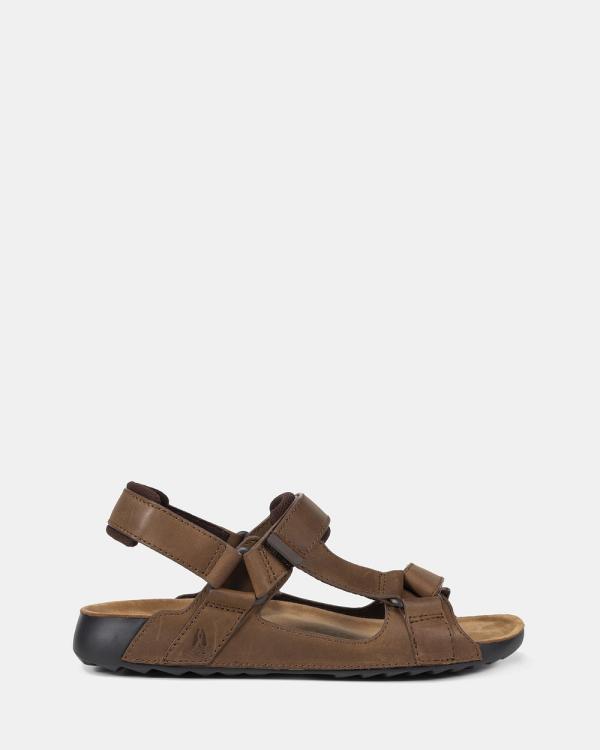 Hush Puppies - Heath - Sandals (Brown) Heath