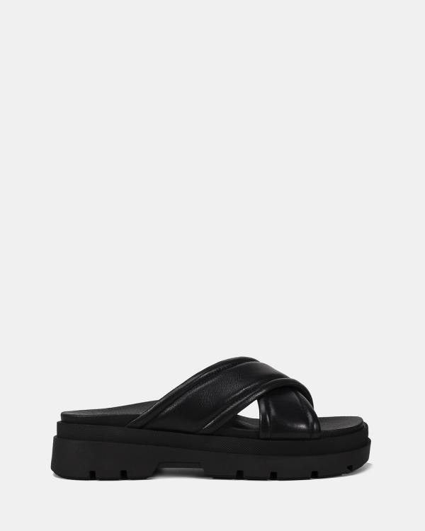 Hush Puppies - Nifty - Sandals (Black) Nifty