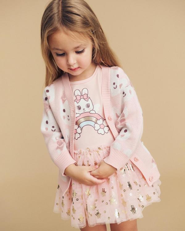 Huxbaby - Easter Fairy Bunny Ballet Dress   Babies Teens - Printed Dresses (Pink Pearl) Easter Fairy Bunny Ballet Dress - Babies-Teens