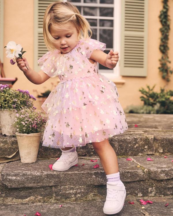 Huxbaby - Fairy Bunny Tiered Party Dress   Babies Kids - Dresses (Multi) Fairy Bunny Tiered Party Dress - Babies-Kids