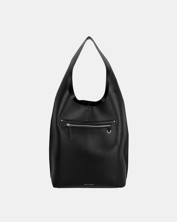 Ideal of Sweden - Ideal of Sweden Boho Bag Frankie Smooth Black - Handbags (Black) Ideal of Sweden Boho Bag Frankie Smooth Black