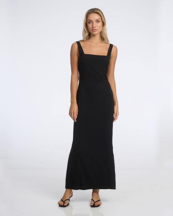 Isabelle Quinn - Scarlette Maxi Dress Noir - Bodycon Dresses (Noir) Scarlette Maxi Dress Noir