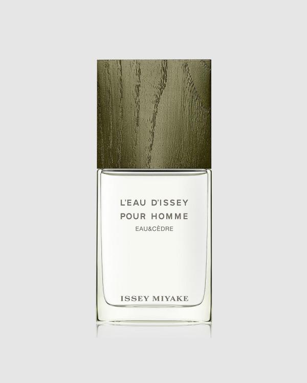 Issey Miyake - Issey Miyake L'Eau d'Issey Pour Homme Eau & Cedre EDT Intense 50ml - Fragrance (EDT 50ml) Issey Miyake L'Eau d'Issey Pour Homme Eau & Cedre EDT Intense 50ml