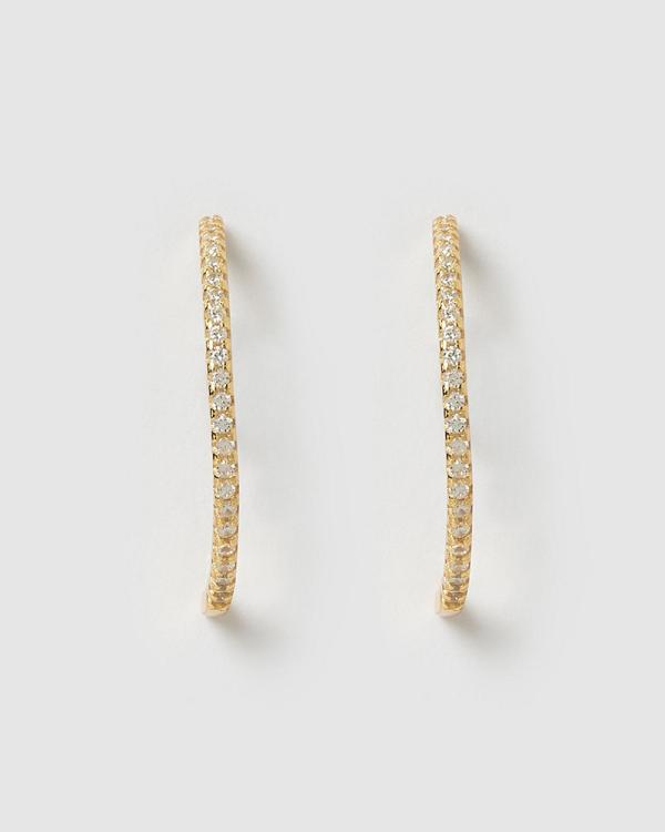 Izoa - Billie Stud Earrings - Jewellery (Gold) Billie Stud Earrings