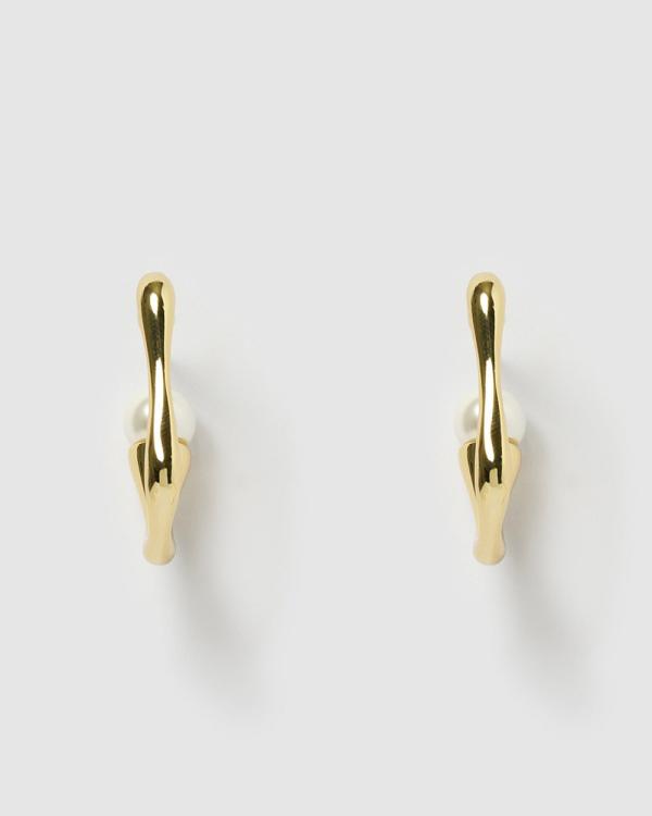 Izoa - Brielle Earrings - Jewellery (Gold Pearl) Brielle Earrings