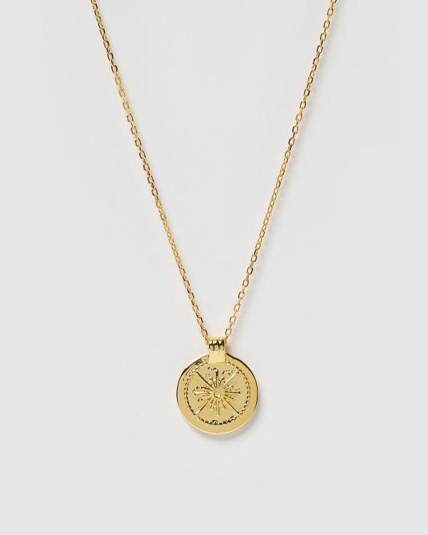 Izoa - Octavius Pendant Necklace - Jewellery (Gold) Octavius Pendant Necklace