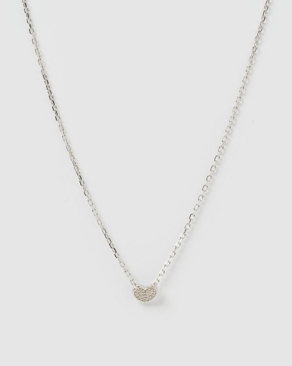 Izoa - Tee Necklace - Jewellery (Silver) Tee Necklace