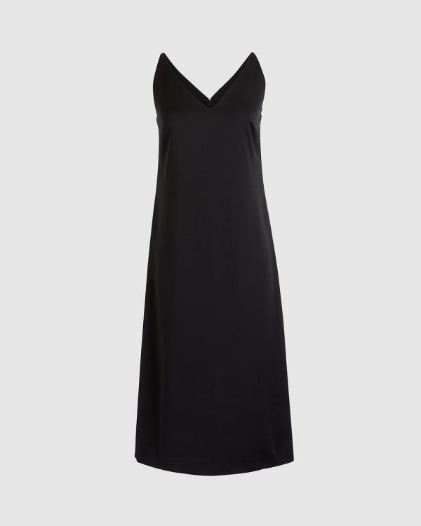 J.Crew - Lily Slip Dress - Dresses (Black) Lily Slip Dress
