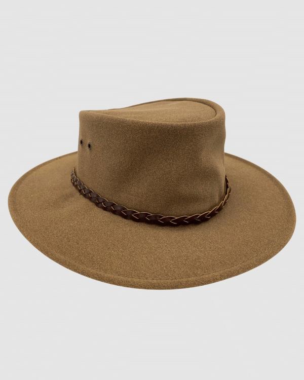 Jacaru - Jacaru 1065 Ranger Hat - Hats (Brown) Jacaru 1065 Ranger Hat