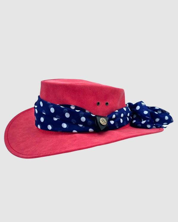 Jacaru - Jacaru 1103 Alice Hat - Hats (Red) Jacaru 1103 Alice Hat