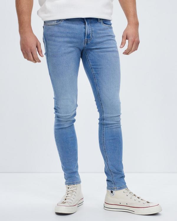 Jack & Jones - Liam Original MF 770 Noos Skinny Fit Jeans - Slim (Blue Denim) Liam Original MF 770 Noos Skinny Fit Jeans