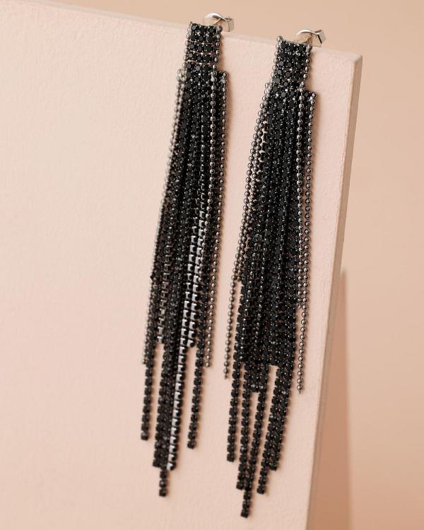 Jackie Mack - Adhara Earrings - Jewellery (Gunmetal) Adhara Earrings