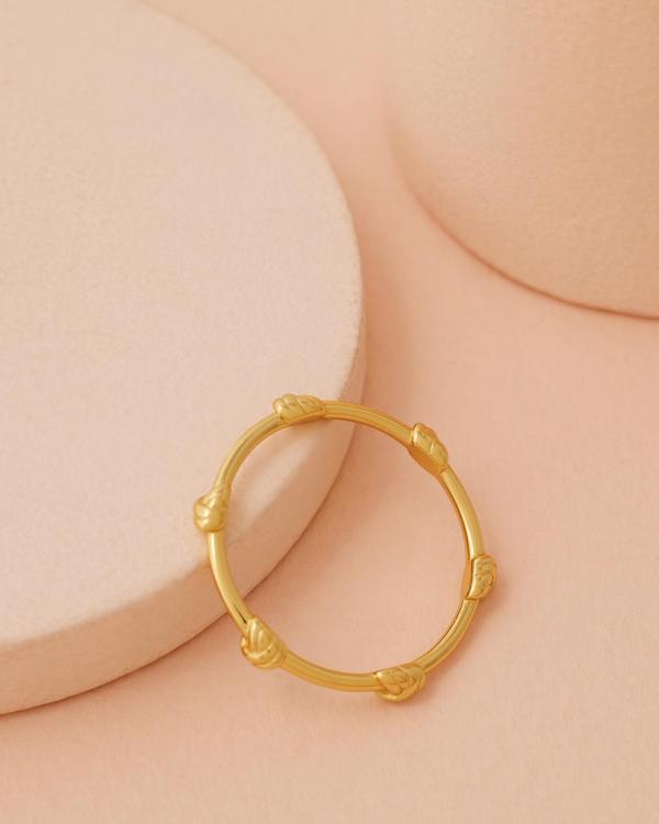 Jackie Mack - Bonded Ring - Jewellery (Gold) Bonded Ring