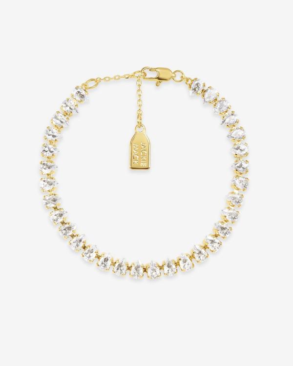Jackie Mack - Delta Tennis Bracelet - Jewellery (Gold) Delta Tennis Bracelet