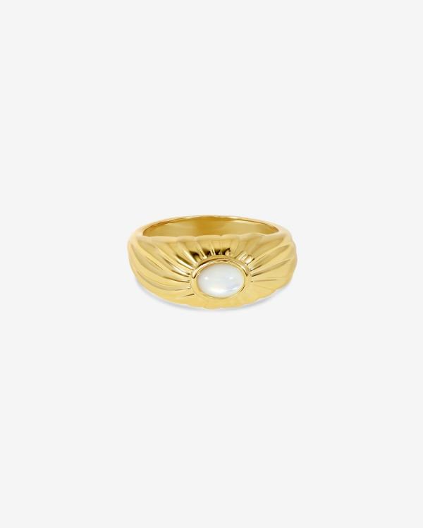 Jackie Mack - Harp Ring - Jewellery (Gold) Harp Ring