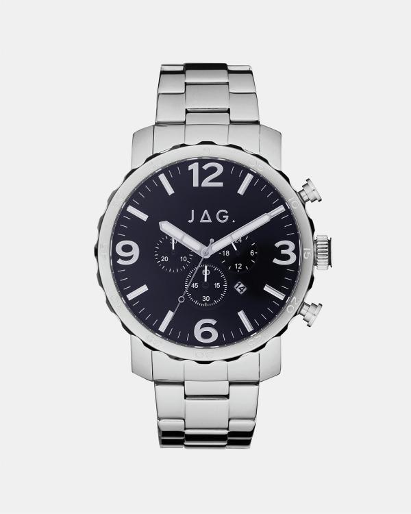 Jag - Flynn Chronograph Men's Watch - Watches (Silver) Flynn Chronograph Men's Watch