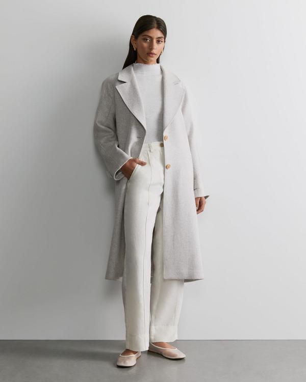 Jag - Iris Wool Blend Coat - Coats & Jackets (grey) Iris Wool Blend Coat