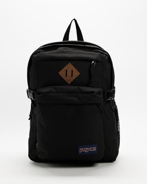 JanSport - Main Campus FX Backpack - Backpacks (Black) Main Campus FX Backpack