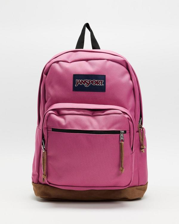 JanSport - Right Pack Backpack - Backpacks (Mauve Haze) Right Pack Backpack