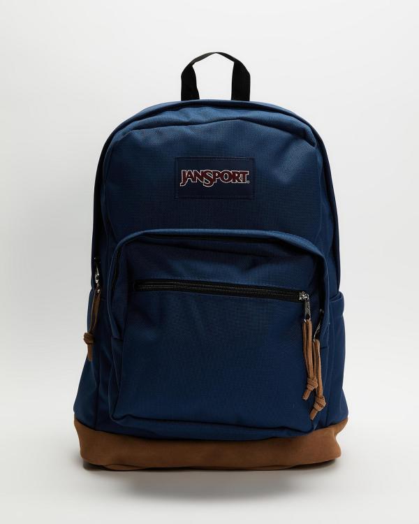 JanSport - Right Pack Backpack - Backpacks (Navy) Right Pack Backpack