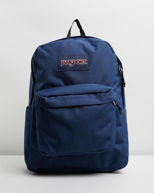 JanSport - SuperBreak Backpack - Backpacks (Navy) SuperBreak Backpack