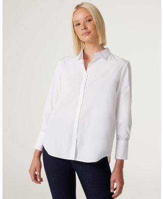 Jeanswest - Caylee Shirt - Tops (White) Caylee Shirt