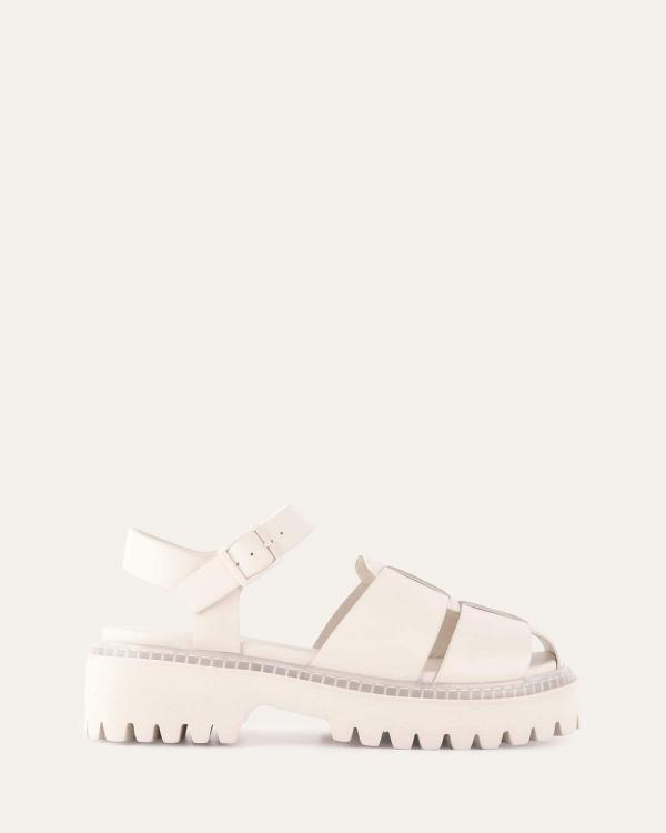 Jo Mercer - Kendo Casual Flats - Sandals (OFF WHITE LEATHER) Kendo Casual Flats