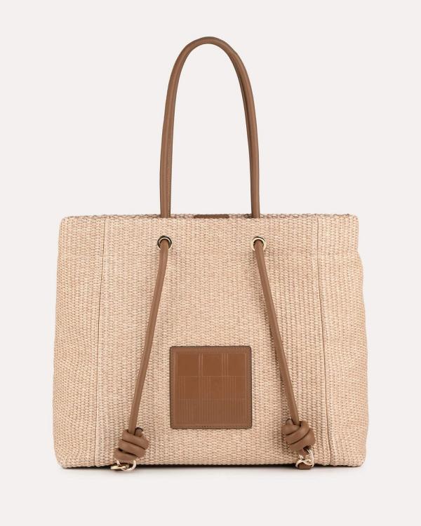 Jo Mercer - St Tropez Tote Bag - Handbags (NATURAL TAN MULTI) St Tropez Tote Bag