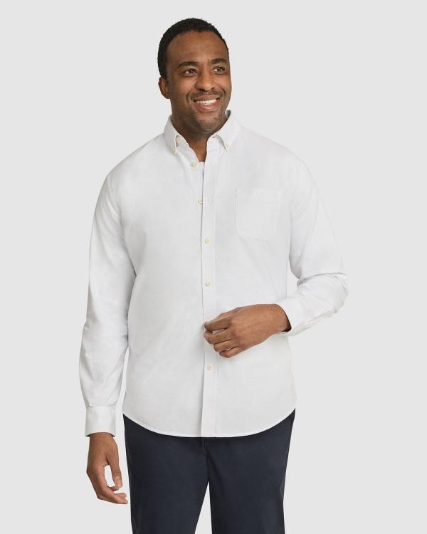 Johnny Bigg - Classic Oxford Shirt - Shirts & Polos (WHITE) Classic Oxford Shirt