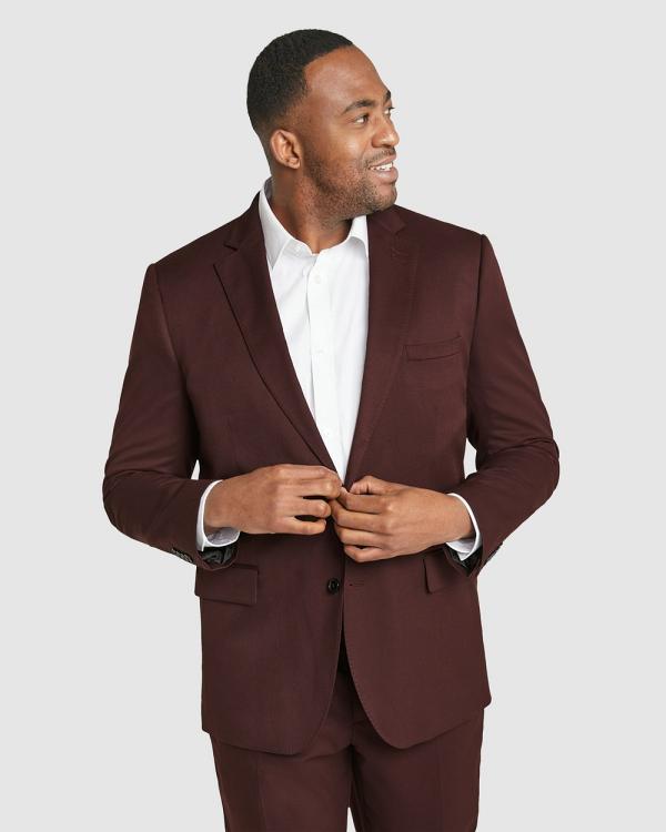 Johnny Bigg - Cooper Stretch Suit Jacket - Suits & Blazers (SANGRIA) Cooper Stretch Suit Jacket