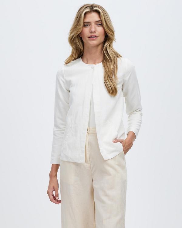 KAJA Clothing - Alexia Jacket - Coats & Jackets (White) Alexia Jacket