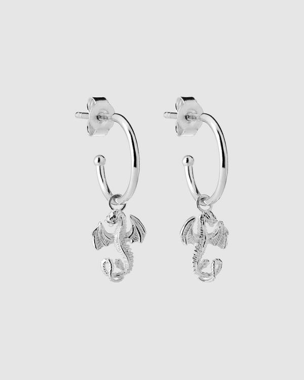 Karen Walker - Dragon Earrings - Jewellery (Sterling Silver) Dragon Earrings