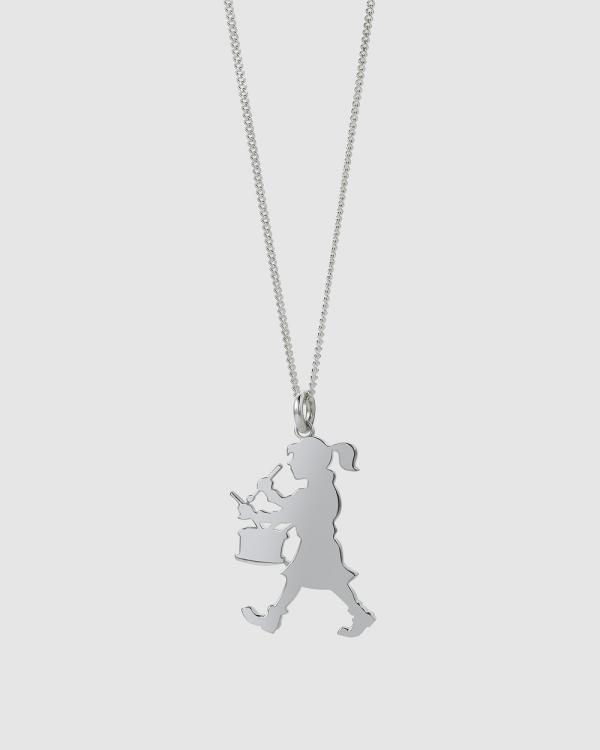 Karen Walker - Drummer Girl Necklace - Jewellery (Sterling Silver) Drummer Girl Necklace