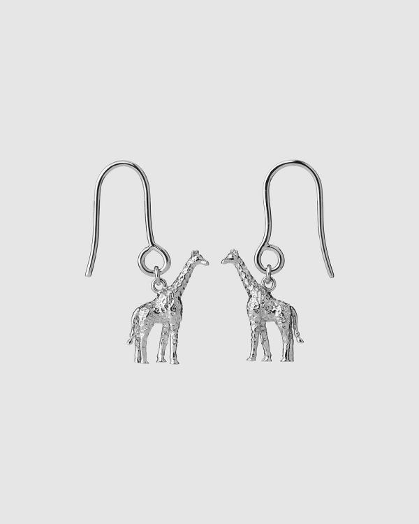 Karen Walker - Giraffe Earrings - Jewellery (Sterling Silver) Giraffe Earrings