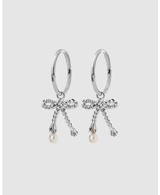 Karen Walker - Love Knot Earrings - Jewellery (Sterling Silver) Love Knot Earrings