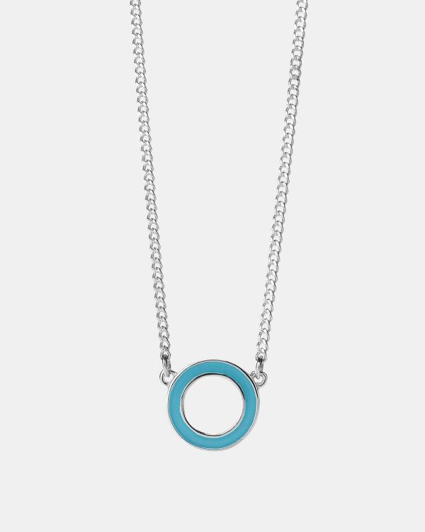 Karen Walker - Orbit Enamel Necklace - Jewellery (Sterling Silver) Orbit Enamel Necklace