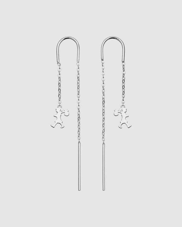 Karen Walker - Runaway Girl Thread Earrings - Jewellery (Sterling Silver) Runaway Girl Thread Earrings