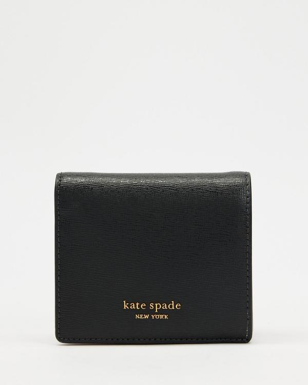 Kate Spade - Morgan Small Bifold Wallet - Wallets (Black) Morgan Small Bifold Wallet