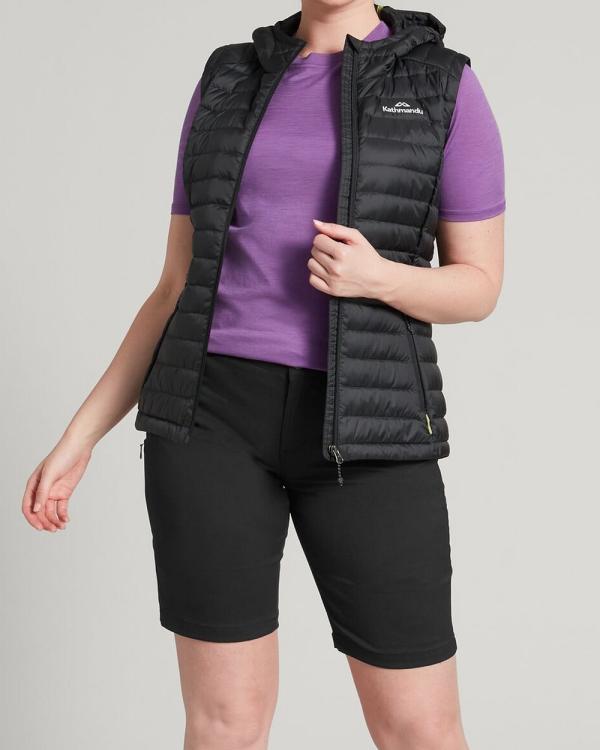 Kathmandu - Heli  Down Puffer 600 Fill Lightweight Vest - Coats & Jackets (Black) Heli  Down Puffer 600 Fill Lightweight Vest