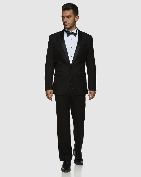 Kelly Country - Kelly Country PGH Pure Wool Black Dinner Suit Set - Suits & Blazers (Black) Kelly Country PGH Pure Wool Black Dinner Suit Set