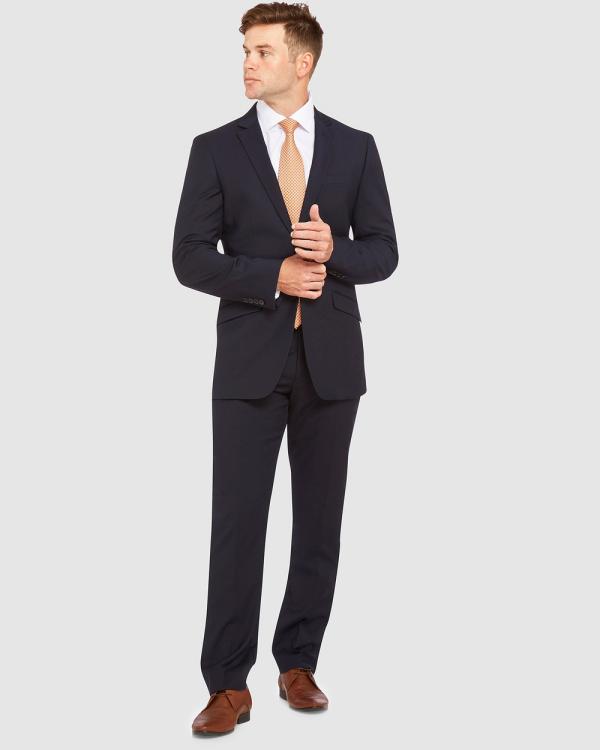 Kelly Country - Livorno Slim Fit Navy Suit - Suits & Blazers (Blue) Livorno Slim Fit Navy Suit