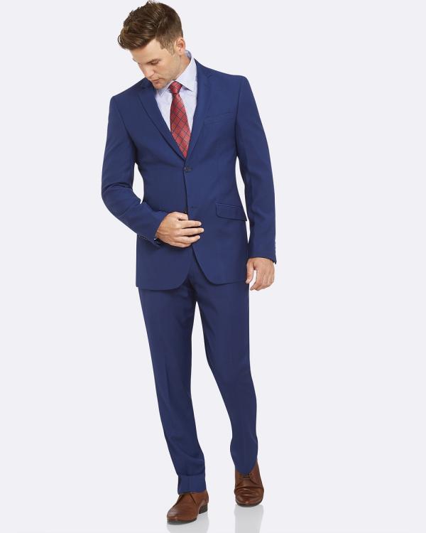 Kelly Country - Livorno Slim Fit Royal Suit - Suits & Blazers (Blue) Livorno Slim Fit Royal Suit