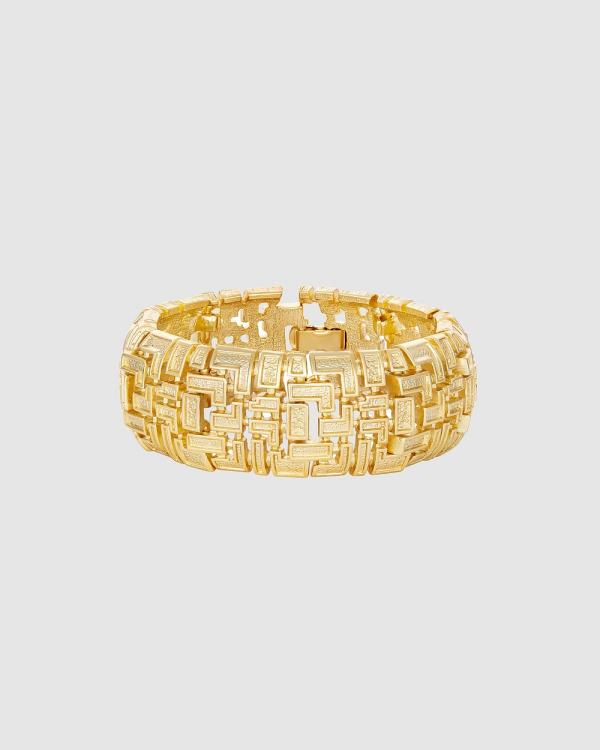 Kitte - Column Bracelet - Jewellery (Gold) Column Bracelet