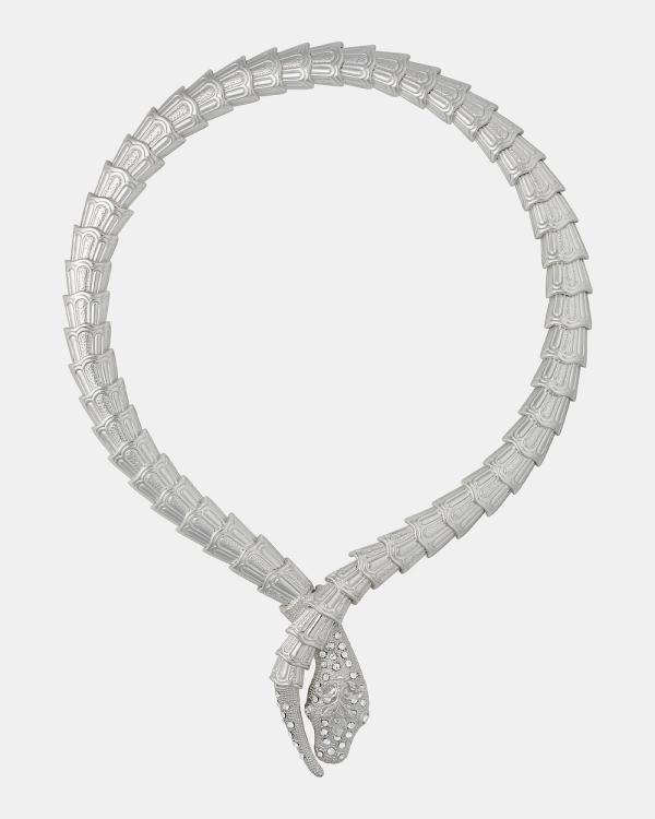 Kitte - Serpent Necklace - Jewellery (Silver) Serpent Necklace