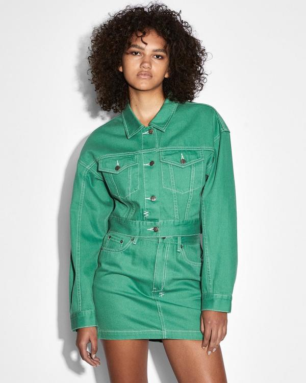 Ksubi - Billie Jacket Jade - Denim jacket (Green) Billie Jacket Jade