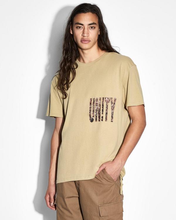 Ksubi - Crowded Biggie Ss Tee Patrol - T-Shirts & Singlets (Khaki) Crowded Biggie Ss Tee Patrol