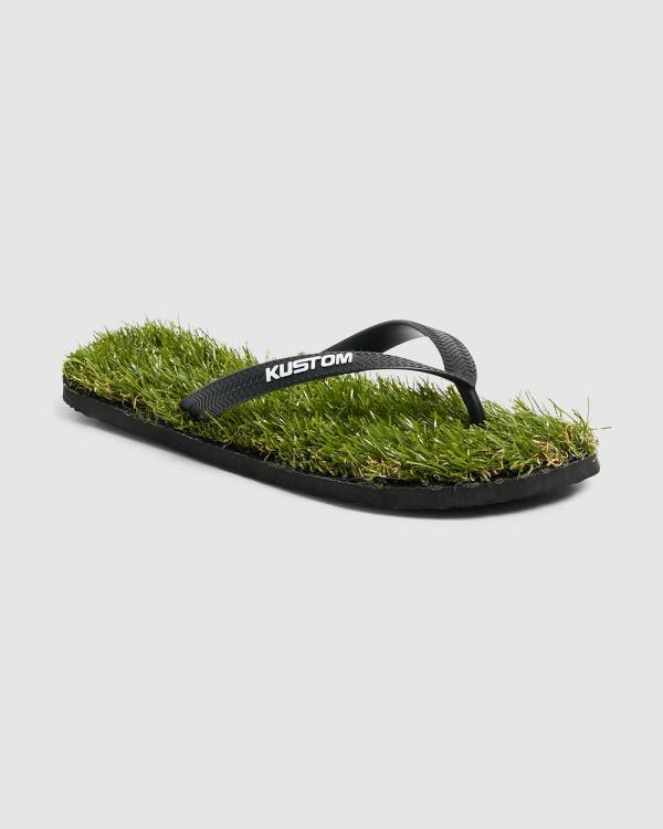 Kustom - Keep On The Grass - Sandals (GRASS GREEN) Keep On The Grass