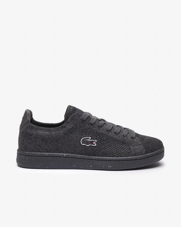 Lacoste - Carnaby Piquée Recycled Fiber Sneakers - Sneakers (GREY) Carnaby Piquée Recycled Fiber Sneakers